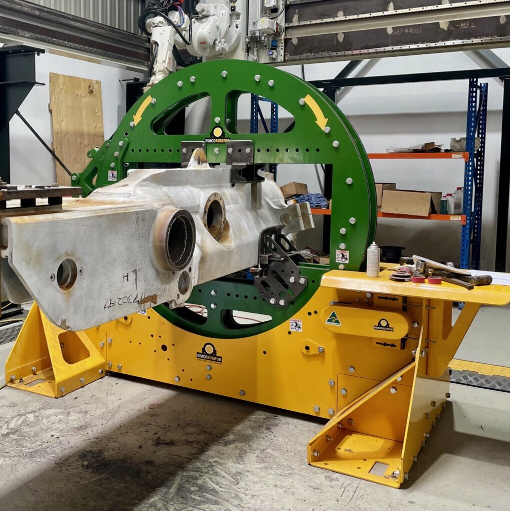 Structural Steel Beam turning equipment